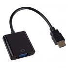 HDMI А вилка-VGA/SVGA розетка Perfeo (A7022)