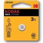 Kodak CR1616 BL1 Max Lithium