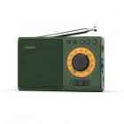 Perfeo Заря радиоприемник аналоговый всеволновый MP3 зеленый
