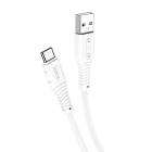 USB Type-C HOCO X67 5A Nano 1m 5A Силикон White
