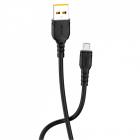 USB Micro GFPower F08M 1.0м 3.6A ПВХ черный