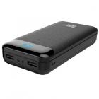 Perfeo Powerbank Dune 10000 mAh, дисплей, black