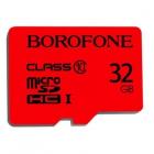 Borofone microSD 32Gb (Class 10 A1) UHS-I U3 V10