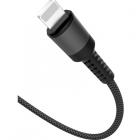 USB Lightning vDenmenv D39L, 1 м, 3.6 А, черный