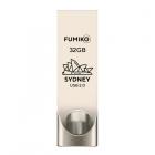 FUMIKO Sydney 32GB Серебристая USB 2.0