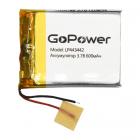 GoPower LP443442 3.7V 600mAh
