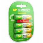 GP AA 2700 mAh NI-MH BL3+1 ReENERGY