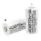 Robiton LiFe16340p 600 mAh с защитой PK1