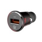 ЗУ Авто LDNIO C304Q +кабельType C, QC 3.0 выход:5V,9V,12V,18W