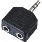 Jack 3,5 мм на 2 Jack 3,5 розетка Perfeo A7008