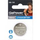 GoPower CR2412 (Panasonic) BL1 Lithium 3V