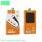 USB Type-C vDenmenv D39T, 3.6A, 1m, красный