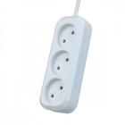 Perfeo RU Power 7,0 м 3 розетки белый