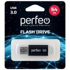 Perfeo USB 3.0 64GB C14 Black metal series