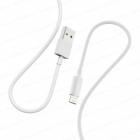 USB Lightning vDenmenv D22L, 1 м, 2.4 А, белый