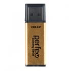 Perfeo USB 16GB E03 Gold econ.series