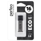 Perfeo USB 16GB E03 Silver econ.series