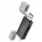 Borofone DH9 Card Reader  USB/MicroSD/SD