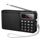 Hoco HI50 радиоприемник+фонарь черный