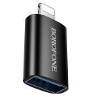 Переходник USB(гн) - Lightning(шт) Borofone BV26