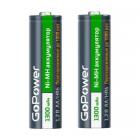 GoPower AA 1300 mAh NI-MH BL2
