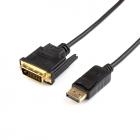 DVI-D вилка-DVI-D 25 (m)-DisplayPort (m) кабель1.8 м. AT9504 Atcom