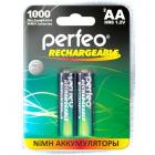 Perfeo AA 1000 mAh BL2 пластик