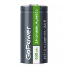 GoPower 16340 PK1 3V 650mAh с защитой