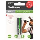 GoPower 14500 AA BL1 3.7V 900mAh с защитой