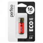 Perfeo USB 16GB E04 Red econ.series